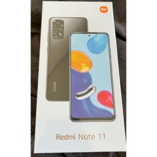 アンドロイド(ANDROID)の新品未開封 Xiaomi Redmi Note 11 スターブルー(スマートフォン本体)