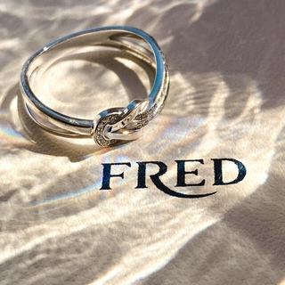 フレッド(FRED)のシャンス アンフィニ リング スモールモデル　K18ホワイトゴールドダイヤモンド(リング(指輪))