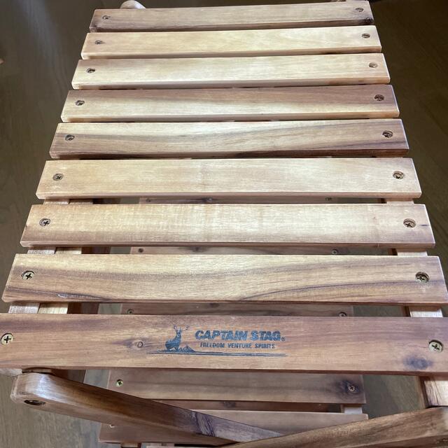 CAPTAIN STAG(キャプテンスタッグ)のキャプテンスタッグ(CAPTAIN STAG) 木製3段ラック  スポーツ/アウトドアのアウトドア(その他)の商品写真