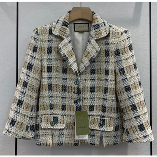 グッチ ツイードジャケットの通販 14点 | Gucciを買うならラクマ