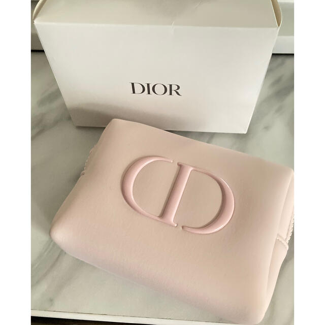 Dior(ディオール)の【新品】DIOR ディオールポーチ ベビーピンク レディースのファッション小物(ポーチ)の商品写真