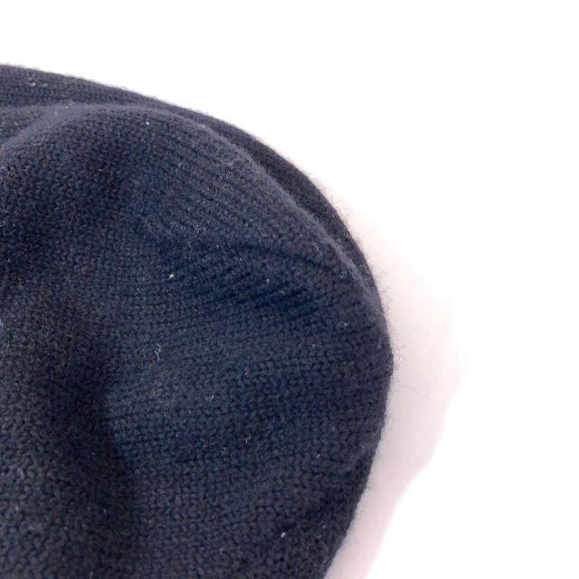 Yohji Yamamoto(ヨウジヤマモト)のBCランク ビーニー ウール ブラック メンズの帽子(ニット帽/ビーニー)の商品写真
