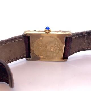 Cartier - Dランク マストタンク ボーイズ 腕時計 クオーツ SV925 白 ...