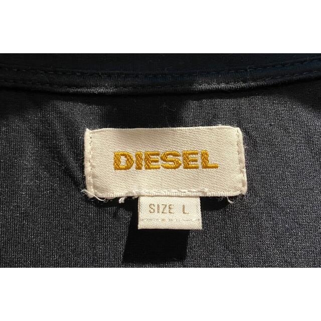 DIESEL(ディーゼル)の未使用　DIESEL L レディース　トップス　ブラック　ロゴ レディースのトップス(シャツ/ブラウス(長袖/七分))の商品写真