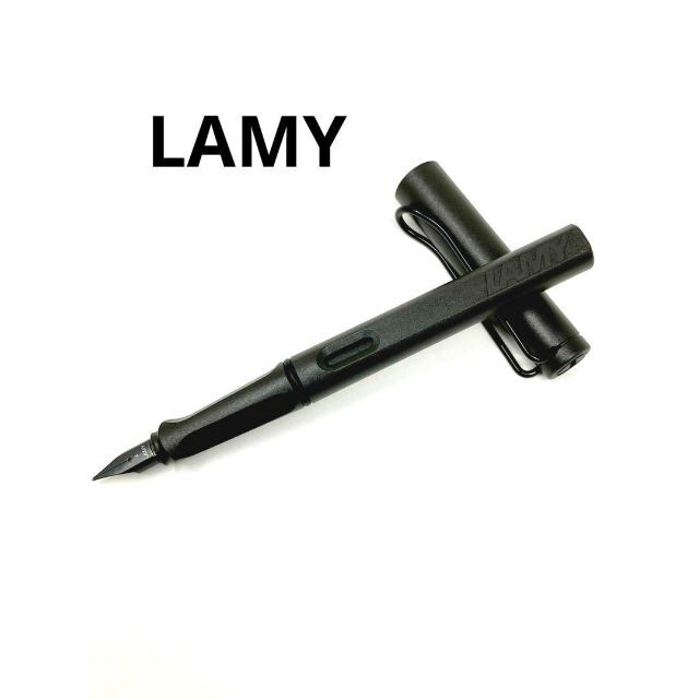 LAMY(ラミー)の新品　未使用　LAMY ラミー　SAFARI FOUNTAIN　万年筆　ブラック インテリア/住まい/日用品の文房具(ペン/マーカー)の商品写真