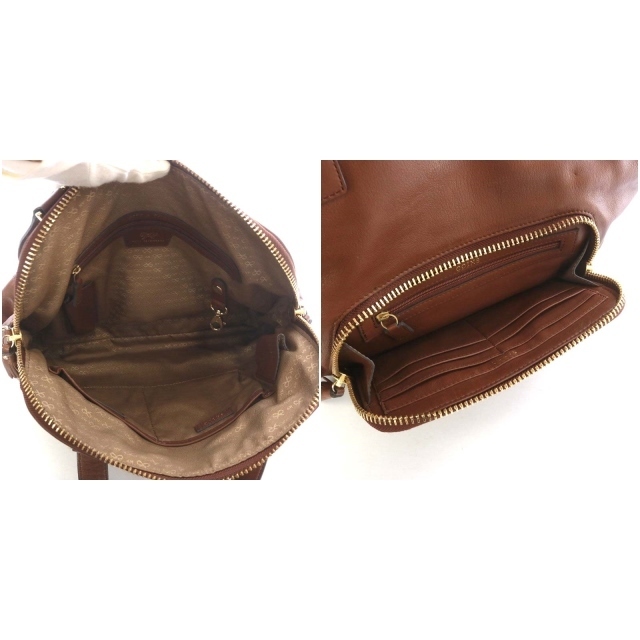 アニヤハインドマーチ MAXI ZIP ROLLIN トートバッグ 茶色