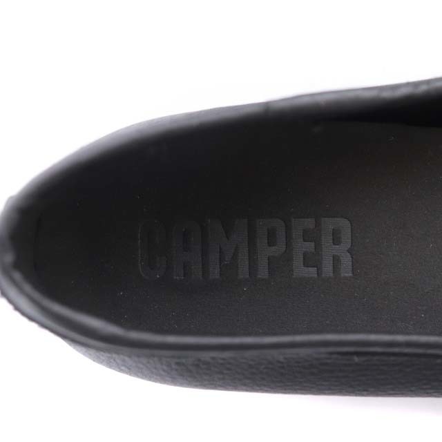 CAMPER(カンペール)のカンペール バレエシューズ フラットシューズ レザー 24.0cm 黒 ブラック レディースの靴/シューズ(バレエシューズ)の商品写真