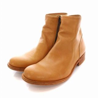 ナンバーナイン(NUMBER (N)INE)のNUMBER (N)INE ZIP UP PLAIN BOOTS ショートブーツ(ブーツ)