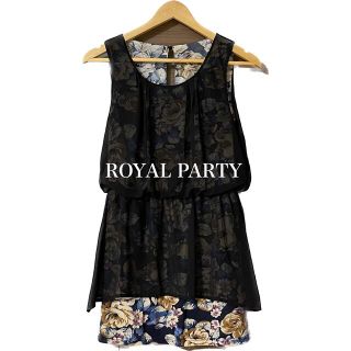 ロイヤルパーティー(ROYAL PARTY)のROYAL PARTY 花柄ワンピース♡(ミニワンピース)