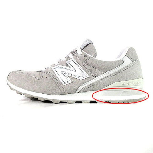 New Balance(ニューバランス)のニューバランス × アースミュージック&エコロジー スニーカー グレー 24.0 レディースの靴/シューズ(スニーカー)の商品写真