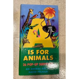 アルファベットの動物が飛び出す仕掛け絵本　『A Is for Animals』(絵本/児童書)