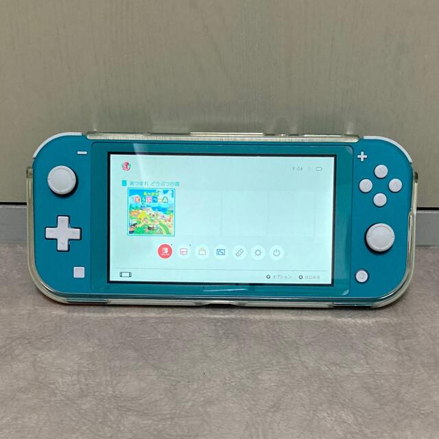 Nintendo Switch  Lite ターコイズ あつまれどうぶつの森 エンタメ/ホビーのゲームソフト/ゲーム機本体(家庭用ゲーム機本体)の商品写真