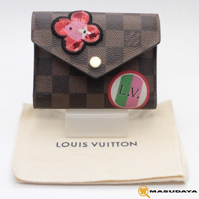 LOUIS VUITTON 三つ折り財布 ポルトフォイユ ヴィクトリーヌ AB