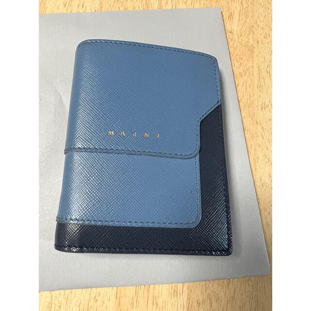 Marni(マルニ)のMARNI ブルー×ネイビー レディースのファッション小物(財布)の商品写真
