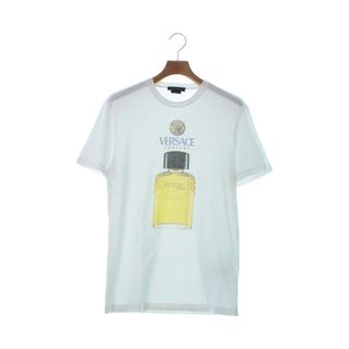 ヴェルサーチ(VERSACE)のVERSACE ヴェルサーチ Tシャツ・カットソー S 白 【古着】【中古】(Tシャツ/カットソー(半袖/袖なし))