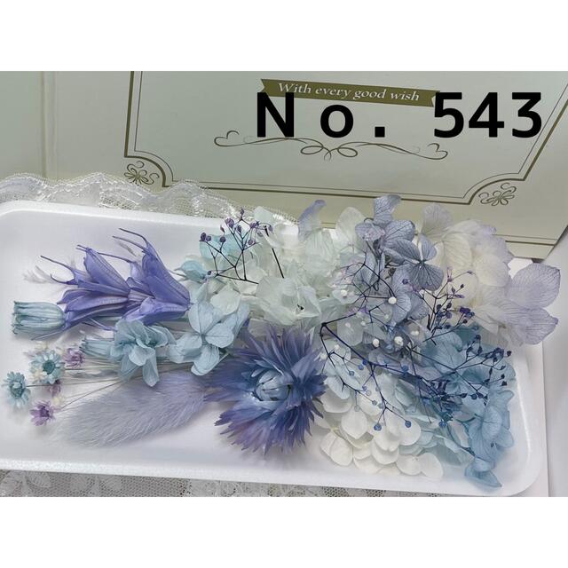 花材セット ブルーパープル  Ｎｏ．543
