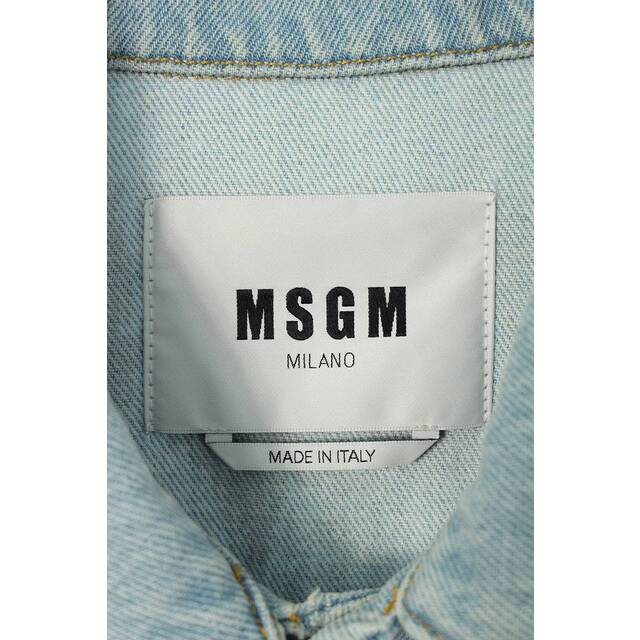 MSGM - エムエスジーエム 20SS 2840MH43L デニムジャケット メンズ 48