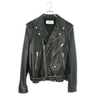 CELINE(レザージャケット ・ ブラック/黒色系)のフリマ CELINE(レザージャケット ・ ブラック/黒色系)のフリマ