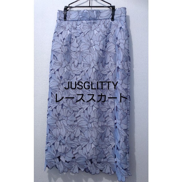 JUSGLITTY　ジャスグリッティー　レーススカート