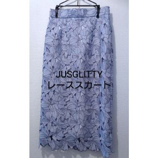 ジャスグリッティー(JUSGLITTY)のJUSGLITTY　ジャスグリッティー　レーススカート(ロングスカート)