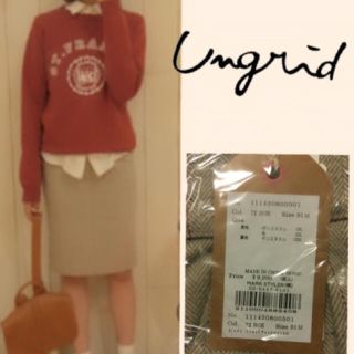 アングリッド(Ungrid)の【お値下げ中❤︎】アングリッド チェックタイトSK(ひざ丈スカート)