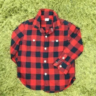 ギャップ(GAP)のこな5759様専用GAPキッズ100チェックネルシャツ男の子女の子(Tシャツ/カットソー)