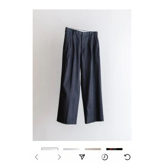 シュタイン(stein)のIRENISA イレニサ　TWO TUCKS WIDE PANTS (デニム/ジーンズ)