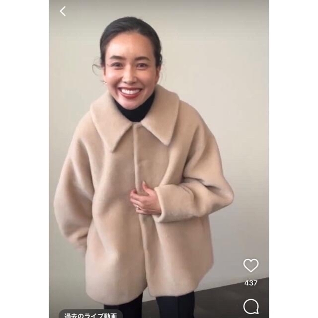 OHGA エコムートンコート Sサイズ 新品-