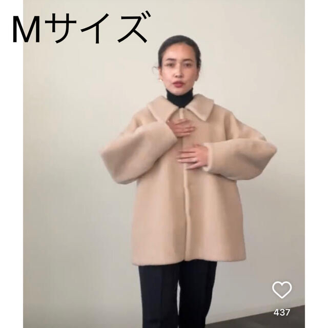 新品未使用品 OHGA オーガ エコ ムートン コート Mサイズ コート | フリマアプリ ラクマ