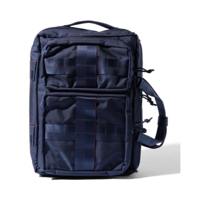 BRIEFING(ブリーフィング)のBRIEFING × BEAMS PLUS / 別注 3WAY BAG NAVY メンズのバッグ(バッグパック/リュック)の商品写真