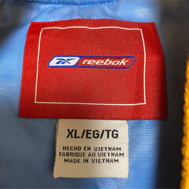 Reebok - 90s 古着 リーボック スタジャン 刺繍 ワッペン リブライン