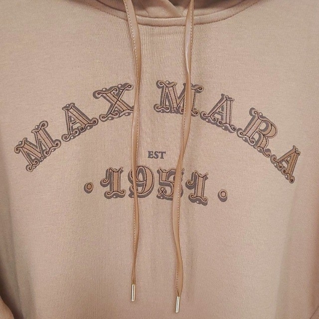 大人気 Max Mara 1951 ロゴ パーカー フーディー　XS