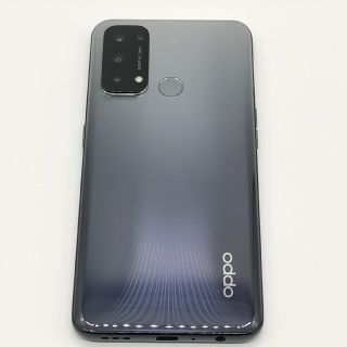 オッポ(OPPO)の美品 OPPO Reno5 A シルバーブラック 訳あり(スマートフォン本体)