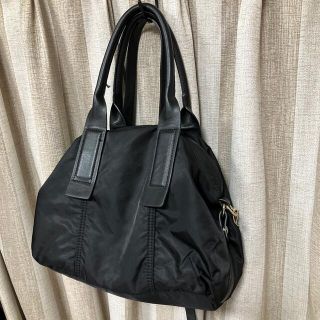 ザラ(ZARA)の【値下げ】ZARA 2way ナイロンショルダーバッグ 黒（Used）(ショルダーバッグ)