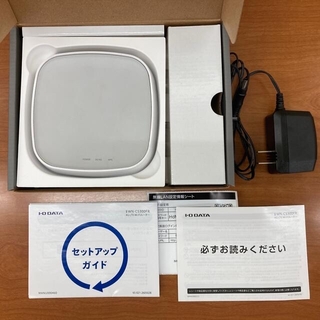 IODATA - 【中古美品】4G LTE Wi-Fiルーター　WN-CS300FR