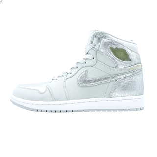 ナイキ(NIKE)のNIKE 2010年製 AIR JORDAN1 RETRO HI SILVER (スニーカー)