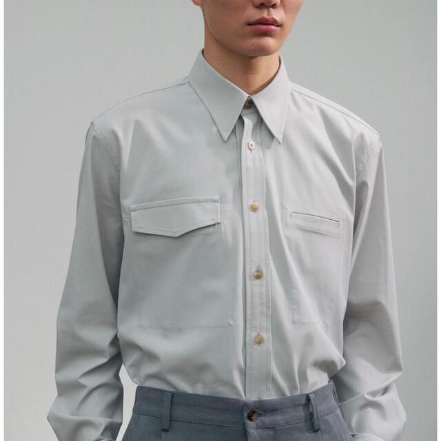 stein - irenisa 22ss FLAP POCKET SHIRTの通販 by shop｜シュタイン