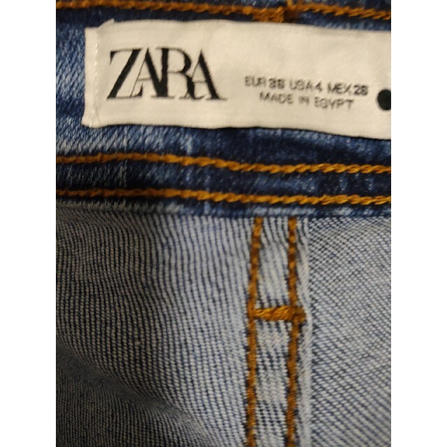 ZARA(ザラ)のザラ　新作　デニム　ハイウエスト　ジーンズ　zara レディースのパンツ(デニム/ジーンズ)の商品写真