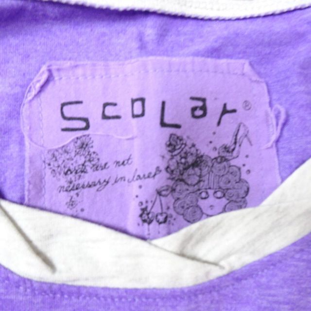 ScoLar(スカラー)のSCOLAR　スカラー ロングカットソー 2枚セット Tシャツ 長袖 レディースのトップス(Tシャツ(長袖/七分))の商品写真