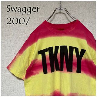 スワッガー(SWAGGER)のSwagger TKNYロゴ タイダイ Tシャツ スワッガー 2007(Tシャツ/カットソー(半袖/袖なし))