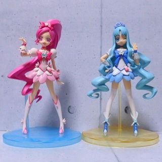 バンダイ(BANDAI)のキュアブロッサム＆キュアマリン　ＤＸガールズフィギュア(アニメ/ゲーム)