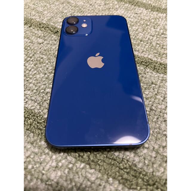 iPhone 12 mini 128GB ブルー　美品　ケース付き　simフリー