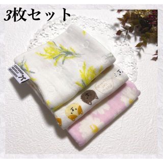 在庫SALE♥️3枚セット♥️8重ガーゼ♥️ガーゼハンカチの通販 by days