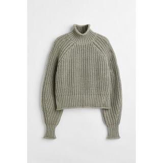 エイチアンドエム(H&M)の【未使用】H&M グレーニット・セーター(ニット/セーター)