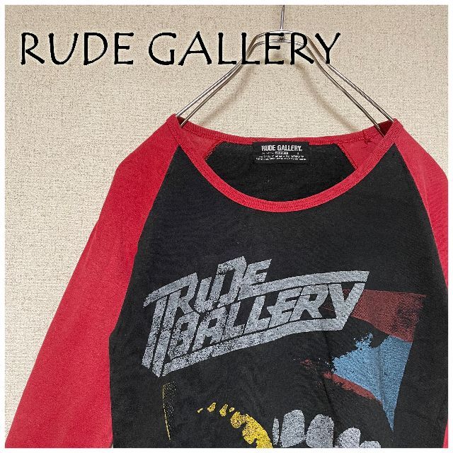 RUDE GALLERY(ルードギャラリー)のRUDE GALLERY ルードギャラリー 七分袖 Tシャツ パンク メンズのトップス(Tシャツ/カットソー(七分/長袖))の商品写真