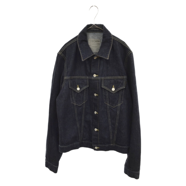 Yohji Yamamoto POUR HOMME ヨウジヤマモト プールオム 21SS SPOTTED HORSE 14OZ DENIM BLOUSON 3rd デニム ジャケット インディゴ HG-Y10-030