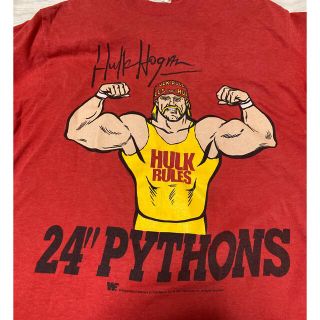 Hanes - ハルクホーガン ヴィンテージ レア古着Tシャツ MADE IN