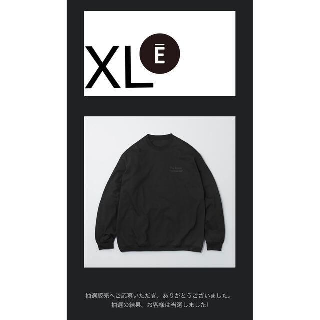 Ennoy Long sleeve hem rib tee XXL - Tシャツ