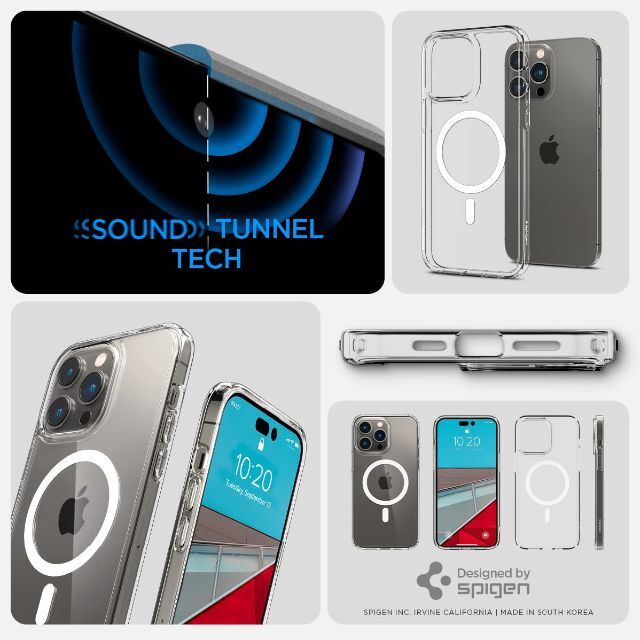 Spigen iPhone14ProMax ケースMagSafe対応 マグネット