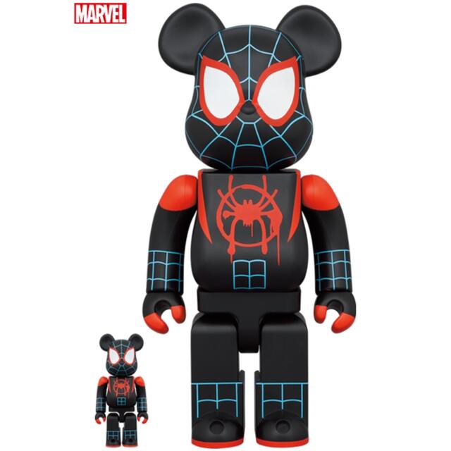 MEDICOM TOY(メディコムトイ)のBE@RBRICK 『SPIDER-MAN:INTO THE SPIDER エンタメ/ホビーのフィギュア(その他)の商品写真